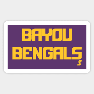 Bayou Bengals Sticker